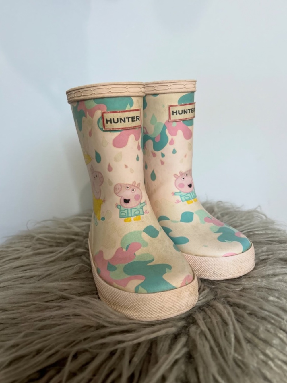 Hunter x Peppa Pig Toddler Rainboots